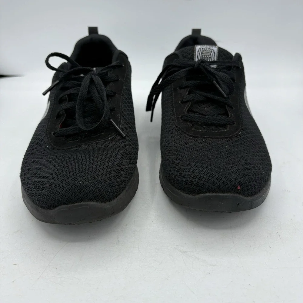 Skechers‎ Work Shoes Womens 9 Ghenter Bronaugh Black Slip Resistant Relaxed Fit